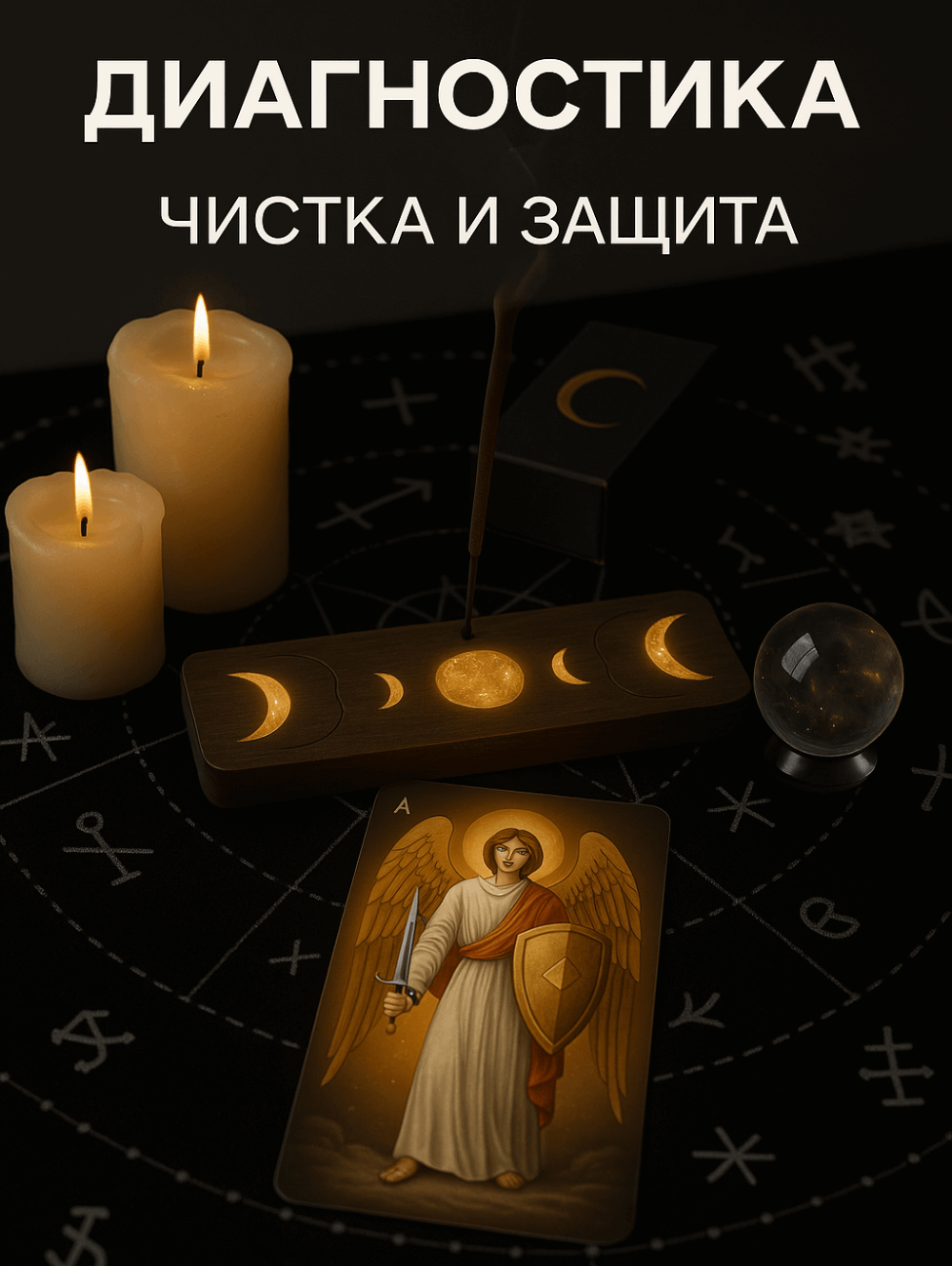 диагностика чистка и защита таро